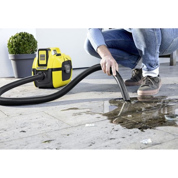 Karcher, Aspirator multifuncțional compatibil cu acumulatori 18 V Karcher WD 1, rezervor 7 L