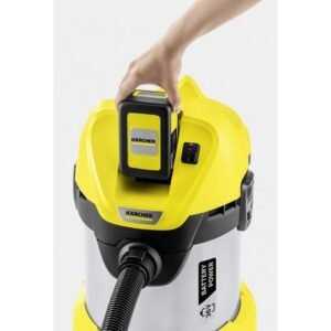 Karcher, Aspirator multifuncțional Karcher WD 3 Battery Premium INT, 17 l, compatibil cu acumulator 36 V