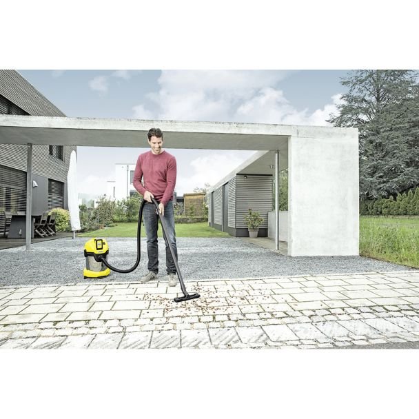 Karcher, Aspirator multifuncțional Karcher WD 3 Battery Premium INT, 17 l, compatibil cu acumulator 36 V
