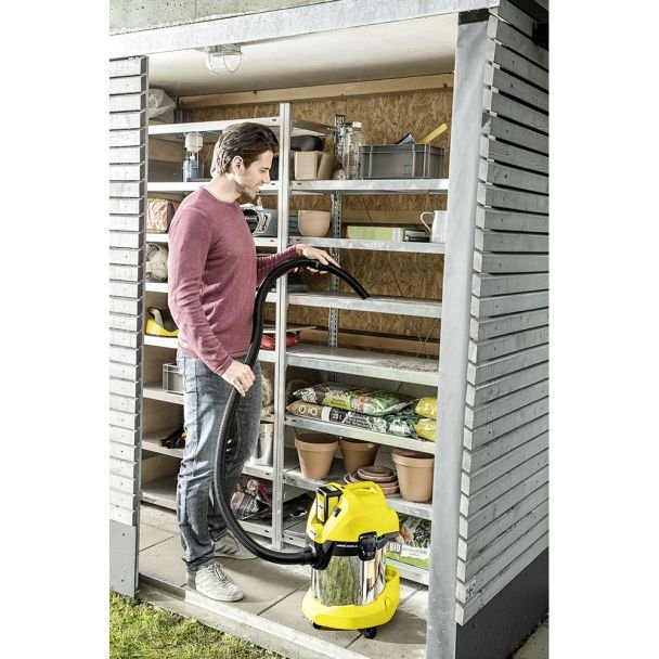 Karcher, Aspirator multifuncțional Karcher WD 3 Battery Premium INT, 17 l, compatibil cu acumulator 36 V