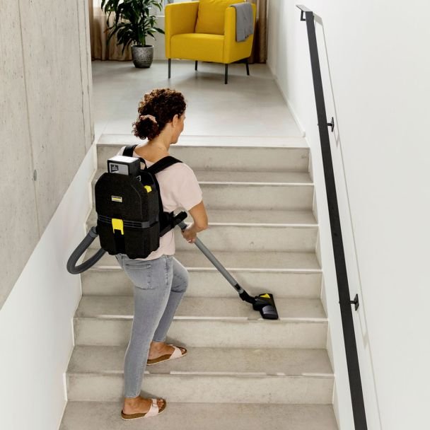 Karcher, Aspirator profesional tip rucsac Karcher BVL 3/1 BP Anniversary Edition, compatibil cu acumulator 36 V, capacitate 3 L