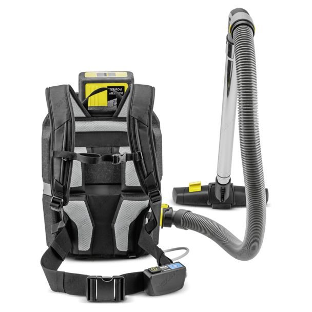 Karcher, Aspirator profesional tip rucsac Karcher BVL 3/1 Bp — compatibil acumulator 36 V 5.0 Ah, capacitate 3 l