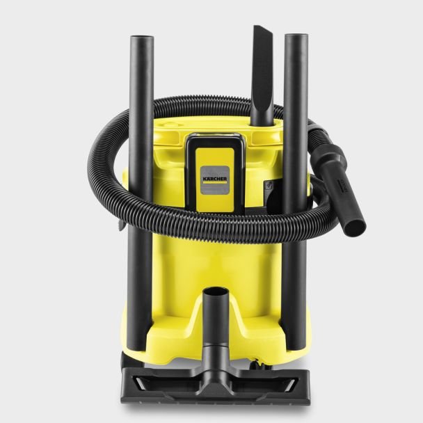 Karcher, Aspirator umed-uscat Karcher WD 2-18, 225 W, 12 L, acumulator 18 V/2,5 Ah cu încărcător