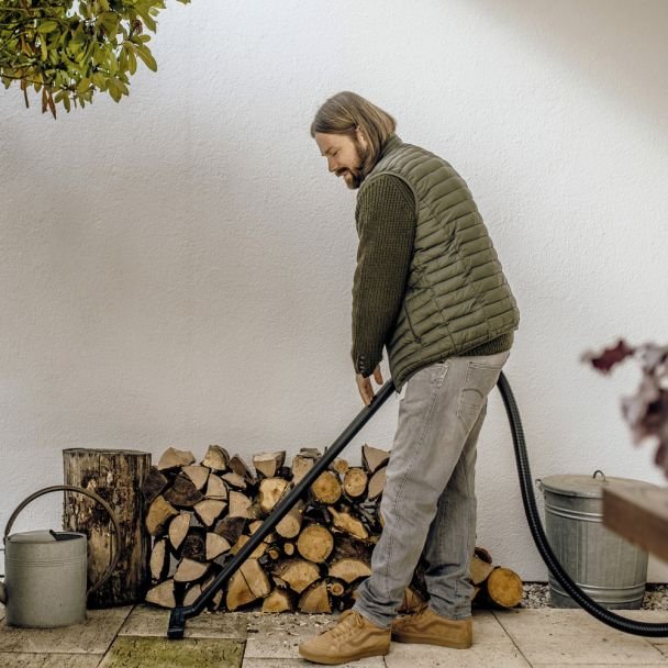 Karcher, Aspirator umed-uscat Karcher WD 3 S V-17/4/20, 1000 W, 230 V, 17 L, inox