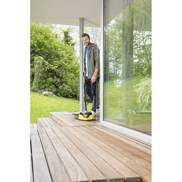 Karcher, Dispozitiv de curățat suprafețe mari exterior | T 7 T-Racer Karcher 2.644-074.0 | Ideal pentru terase, trotuare și fațade | Compatibil cu aparate Karcher de înaltă presiune |...