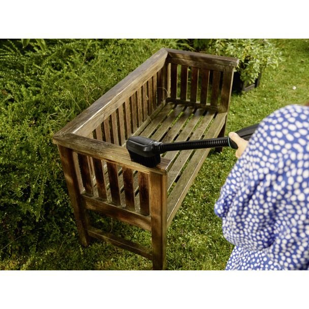 Karcher, Perie pentru spălare manuală Karcher WB 24 - Potrivită pentru autovehicule și suprafețe exterioare - Peri rezistenți, mâner ergonomic - Ușor de montat și utilizat - Cod 2.644-136.0