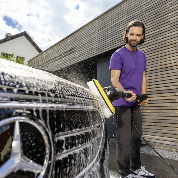 Karcher, Perie universală de spălare Karcher WB7 PLUS 3-în-1, compatibilă cu spălătoarele cu presiune Karcher K2-K7