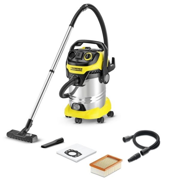 Karcher WD 6 P S V-30/6/22/T – Aspirator umed-uscat multifuncțional, 1300 W, 230 V, recipient inox 30 l