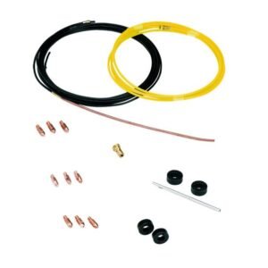 Kit sudură MIG‑MAG pentru sârmă aluminiu - 1–1.6 mm - Telwin 802409 - Compatibil MIG/MAG, accesorii complete - Pentru uz profesional și hobby