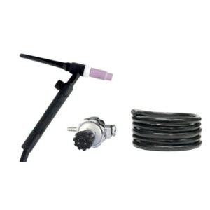 Kit sudură TIG Stanley 98021 DX50 | Invertor TIG portabil 230 V pentru aluminiu și oțel inoxidabil | Pachet complet: pistol TIG, cabluri, electrozi și regulator de gaz | Curent...