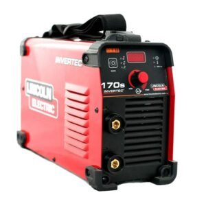 Lincoln Electric, Invertor sudură MMA Lincoln Electric INVERTEC170S_ACC | 160 A | Electrozi 1.6–4 mm | Cu accesorii incluse | Portabil, ideal pentru bricolaj și întreținere