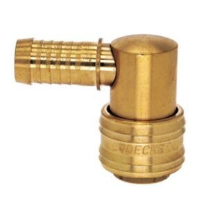 Ludecke, Cuplă rapidă standard mamă Ludecke ES_9_T-90, DN 7.2, furtun 9 mm, unghi 90°