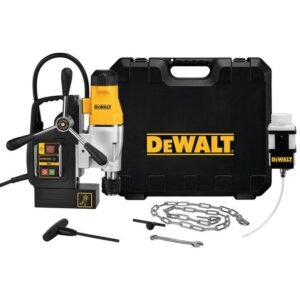 Mașină de găurit cu talpă magnetică DeWalt DWE1622K — 1200 W, 2 viteze, capacitate găurire Ø 50 mm, profesională
