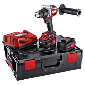 Mașină de găurit și înșurubat cu percuție FLEX PD 2G 18.0-EC-HD/5.0 Set, cuplu max. 158 Nm, 2x acumulatori 18V/5.0Ah și încărcător în valiză L-BOXX®