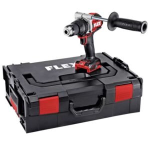 Mașină de găurit și înșurubat cu percuție Flex PD 2G 18.0-EC HD, cuplu maxim 158 Nm, compatibilă cu acumulatori Li‑Ion 18V, în valiză L-BOXX®