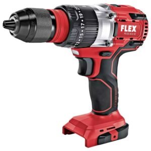 Mașină de găurit și înșurubat cu percuție Flex PD 2G 18.0 EC LD/2.5 - cuplu maxim 65 Nm - 2 acumulatori 18V 2.5Ah - încărcător inclus - set în valiză de transport