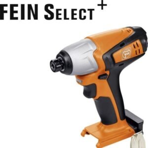 Mașină de înșurubat cu impact Fein ASCD 12-100 W4 SELECT, compatibilă cu acumulator 12 V, cuplu 100 Nm, 1/4