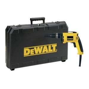 Mașină de înșurubat DeWalt DW275K | pentru gips‑carton, 540 W | turație mare 0–5300 rpm | control electronic al vitezei și cuplu optim | ideală pentru profesioniști și finisaje