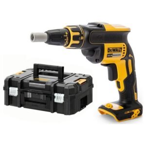 Mașină de înșurubat pentru gips-carton, compatibilă cu acumulatori DeWalt DCF620NT 18V — cu valiză de transport