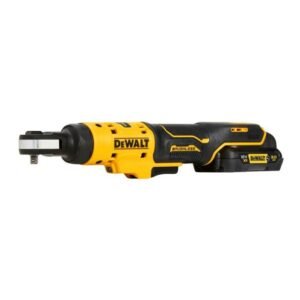 Mașină de înșurubat unghiulară DeWalt DCF504L1G, pătrat 1/4", max. 54 Nm, acumulator 12V XR 3.0 Ah (versiunea G) și încărcător