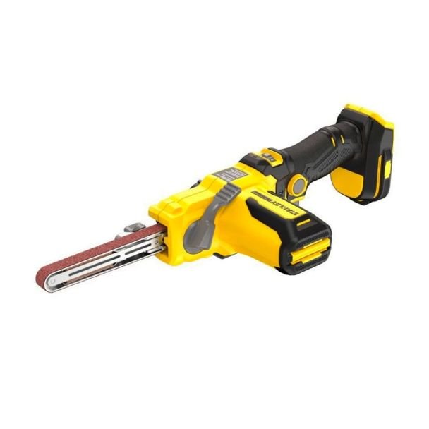 Mașină de șlefuit cu bandă Stanley SFMCE210D2K, 2 acumulatori Li‑Ion 18 V/2,0 Ah, 13 x 457 mm
