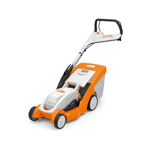 Mașină de tuns iarbă electrică STIHL RME 339, 1200 W, 37 cm — compactă și eficientă pentru grădini mici și medii