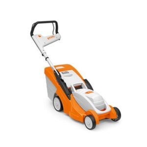 Mașină de tuns iarbă electrică STIHL RME 339, 1200 W, 37 cm — compactă și eficientă pentru grădini mici și medii