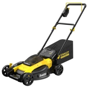Mașină electrică de tuns gazon Stanley FatMax V20 SFMCMW2651M – 51 cm, kit cu 2 acumulatori 18V 4.0 Ah