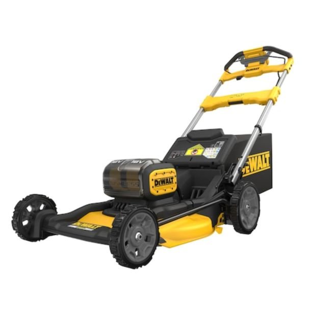 Mașină electrică tuns gazon Dewalt DCMWSP156N | Autopropulsie pentru manevrare ușoară | Compatibilă acumulatori 18 V | Lățime de tăiere 53 cm | Putere și fiabilitate profesională
