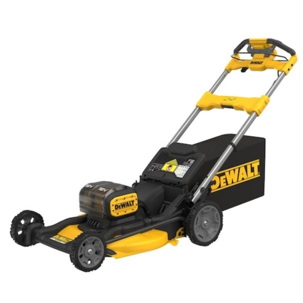 Mașină electrică tuns gazon Dewalt DCMWSP156N | Autopropulsie pentru manevrare ușoară | Compatibilă acumulatori 18 V | Lățime de tăiere 53 cm | Putere și fiabilitate profesională