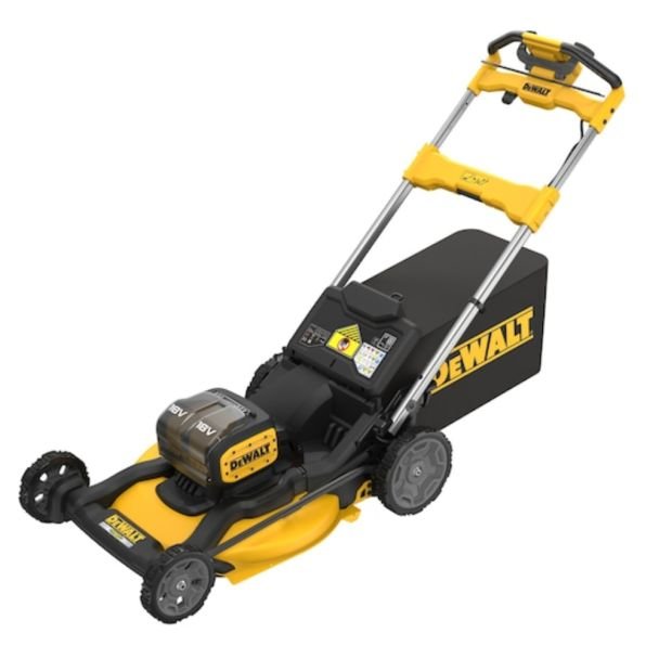 Mașină electrică tuns gazon Dewalt DCMWSP156N | Autopropulsie pentru manevrare ușoară | Compatibilă acumulatori 18 V | Lățime de tăiere 53 cm | Putere și fiabilitate profesională
