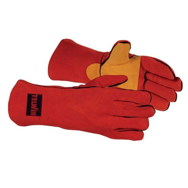 Mănuși profesionale pentru sudură | Telwin 804337 | Montana Plus | Rezistență sporită la căldură și uzură | Confort și durabilitate