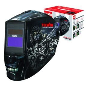 Masca de sudură automată Telwin JAGUAR CYBORG 804081, filtru reglabil DIN 4/5-9/9-13, MMA/MIG-MAG/TIG, protecție profesională
