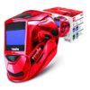 Masca de sudură automată Telwin VANTAGE RED XL | Model 802936 | Filtru reglabil DIN 4/5 - 9/9 - 13 | Compatibil MMA/MIG-MAG/TIG | Protecție optică profesională