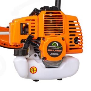 Motocoasă Greenfield GM2.2_EUROV - Motor 2 timpi, 2.2 CP - Benzină, 52 cm³ - Pentru iarbă și vegetație densă - Ușoară, ergonomică, performanță profesională