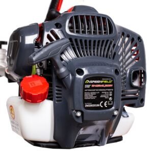 Motocoasa Greenfield GP-M52-18_EUROV | motor 2 timpi, benzină | 1,8 CP | 52 cm³ | performanță și fiabilitate pentru tăierea ierbii