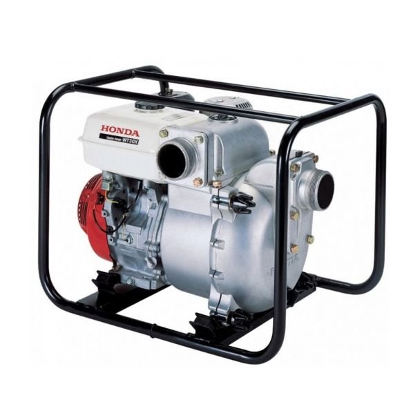 Motopompă 3" autoamorsantă pentru ape murdare Honda WT30XK4, motor benzină Honda Stage V, debit 1200 l/min, Hmax 25 mca, cadru transport