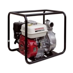 Motopompă Honda WH20XT_EFX 2" pentru apă curată – 5 bar, 450 l/min, Hmax 50 mca, motor Honda Stage V pe benzină, cadru transport