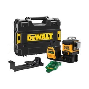 Nivela laser în cruce DeWalt DCE089NG18 – autonivelantă, fascicul verde, compatibilă acumulatori Li‑Ion 12/18V