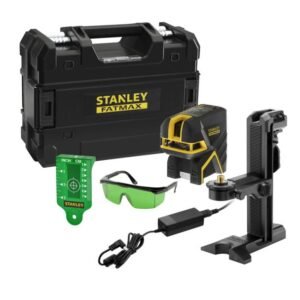 Nivela laser Stanley Fatmax FMHT77597-1, 2 puncte, linii în cruce, linie laser verde