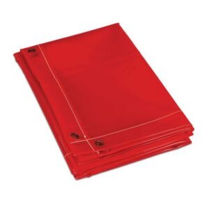 Paravan de protecție pentru sudură Telwin 802676 | 1740×1740 mm | Roșu | Ecran protecție pentru ateliere industriale | Ideal pentru service-uri și fabrici