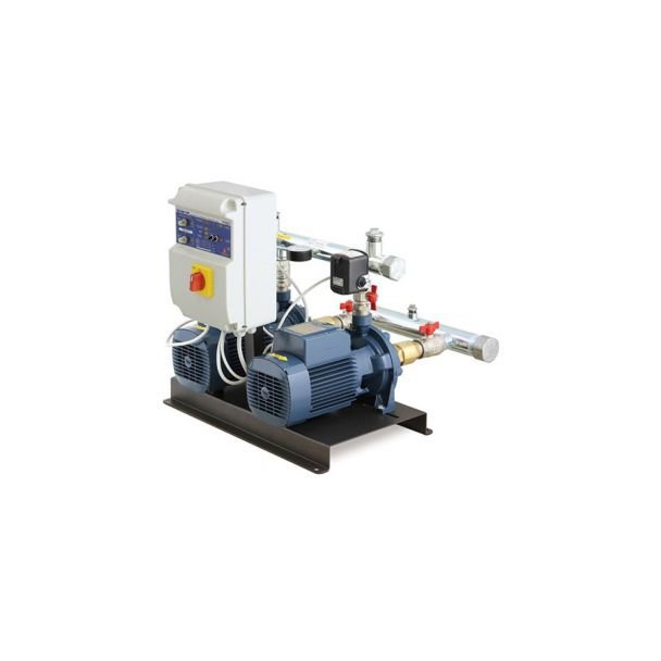 Pedrollo grup de pompare fontă | CB2 - 2CP 32/200C | 2x3 kW / 400 V | Debit max. 500 l/min, Înălțime refulare 70 m | Fără recipiente