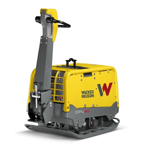 Placă compactoare reversibilă - Wacker Neuson DPU80Lec770 - diesel, răcire cu apă - 773 kg, forță de impact 80 kN - pornire electrică, sistem Compatec