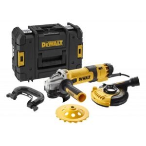 Polizor unghiular DeWalt DWE4257KT, 1500 W, 125 mm, set pentru șlefuire beton