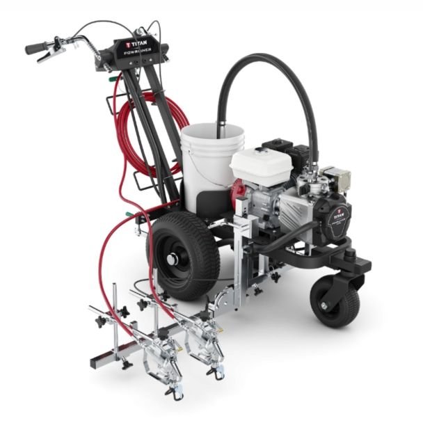 Pompă airless cu membrană - Titan PowrLiner 4500 - TT2407312 - Debit 4,7 l/min - Motor Honda GX120 5,5 CP