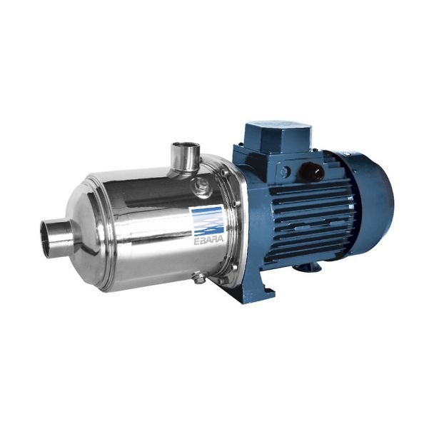 Pompa centrifugă multietajată din inox | Ebara MATRIX3-5/0.75M | 750 W monofazată | Debit 4.800 l/h, refulare 53 m | Ideală pentru alimentare, irigații și presurizare