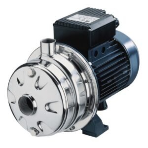 Pompă centrifugală multietajată din inox EBARA 2CDXM120/20 | 1.5 kW monofazată | Debit maxim 9000 l/h | Înălțime refulare maximă 52 m | Potrivită pentru instalații casnice și...