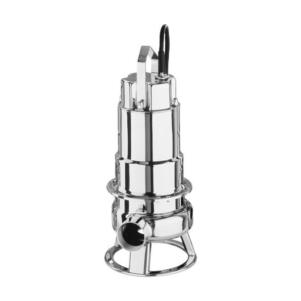 Pompa submersibilă inox pentru ape murdare Ebara DWVOX75MA | 230 V | Debit 24.000 l/h | Înălțime refulare 6,3 m | Particule max 50 mm pentru drenaj și canalizare