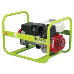 Pramac, Generator de curent monofazat PRAMAC E5000, putere maximă 4,6 kW, motor HONDA pe benzină EURO V, DPP