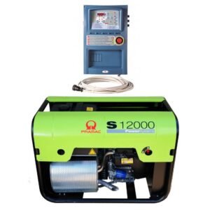 Pramac, Generator de curent pe benzină PRAMAC S12000_CONN_DPP_AVR_AMF, portabil, monofazat, 11.9 kVA, panou de automatizare